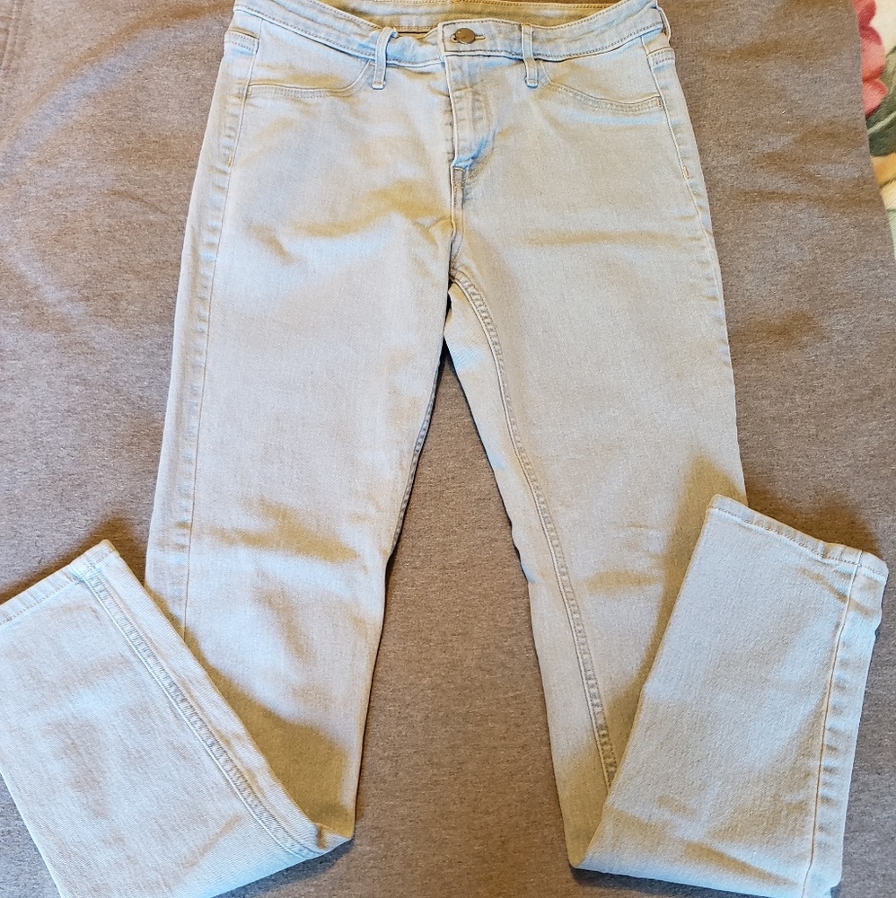 Light blue H&M skinny jeans